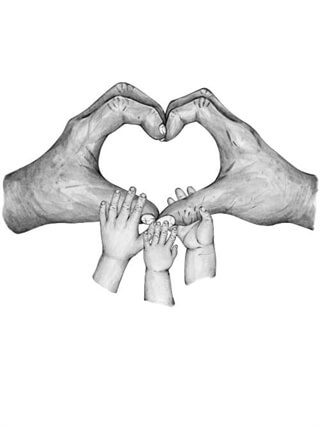 Morföräldrar till 3 barnbarn - Poster